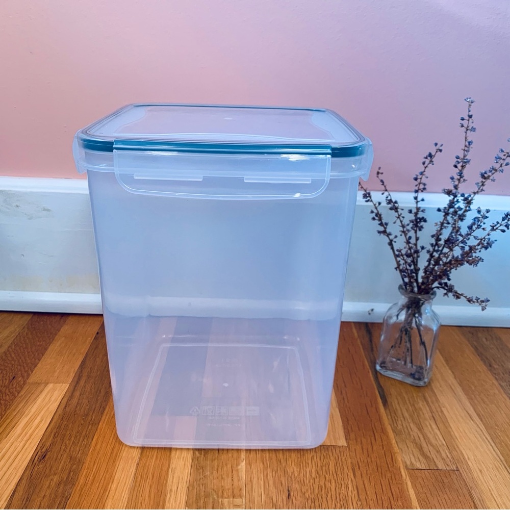 Clear Plastic Storage Container Sealing Snap Lid Food Grade